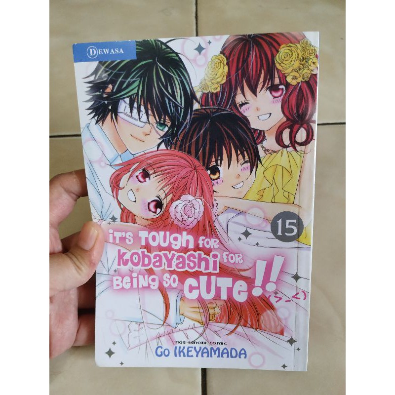 komik it's tough for kobayashi for being so cute vol 15