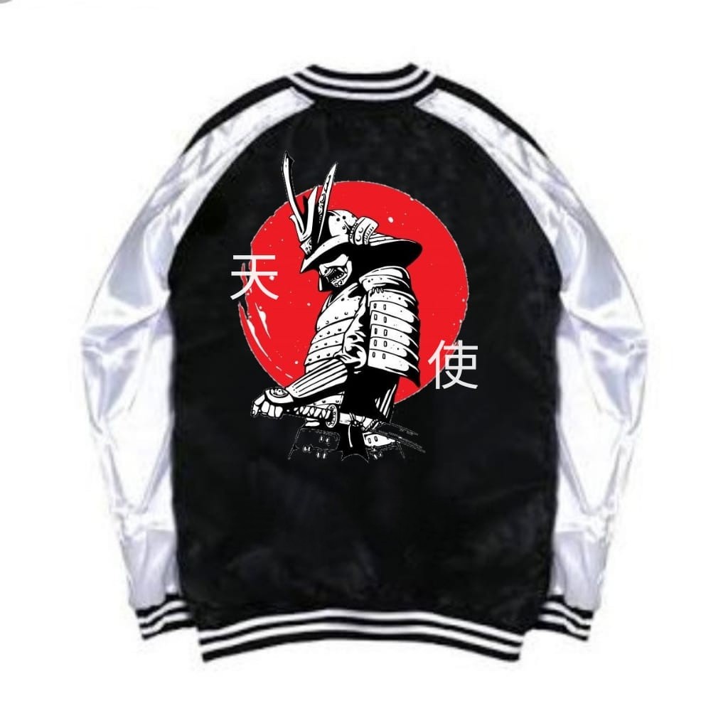 Sukajan Jaket Baseball - Culture Samurai-Samurai Legend