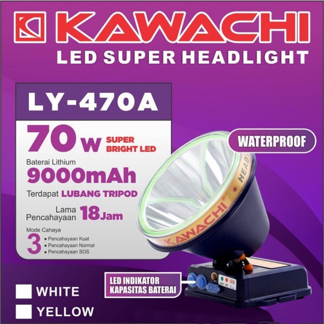 SENTER KEPALA 70 WATT LY-470A KAWACHI