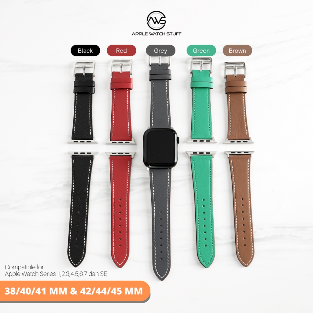 Apple Watch Strap Single Tour Premium Quality PU Leather