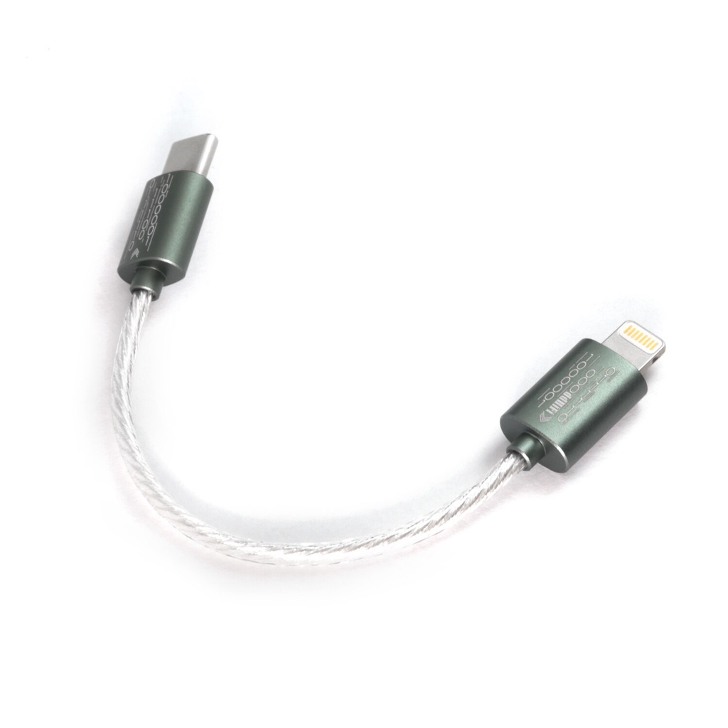 DD ddHiFi MFi06 Light-ning to USB TypeC Data Cable to Connect iOS Devices with USB-C DAC / AMP