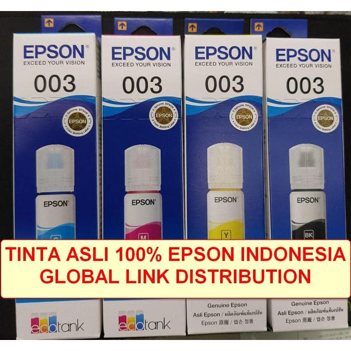 

s40dhts Tinta Epson 003 Untuk Printer L3110 L31150 - Merah E57Dtgfe