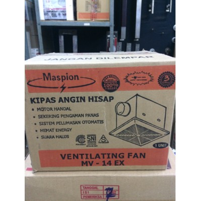 Exhaust Fan Cerobong MV 14 EX MASPION