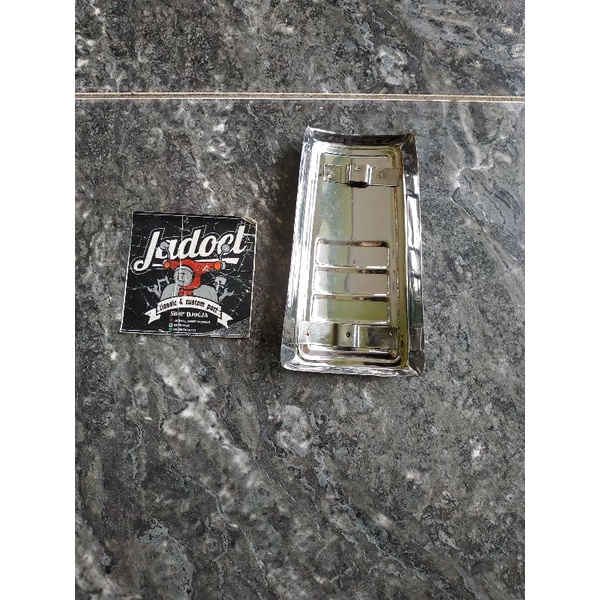 Logo Emblem Stripping Panel Dada Motor Honda c70 Street Cub Plat