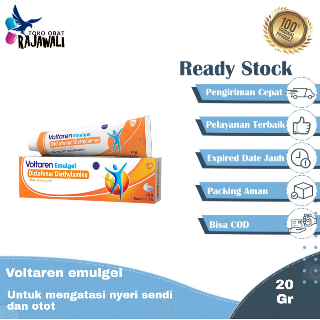 Voltaren emulgel natrium diklofenak 20g