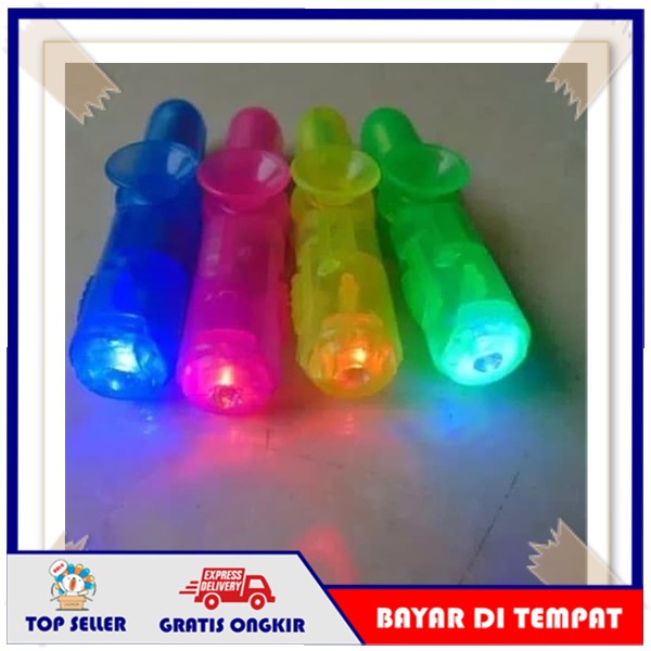 Pen Spining Led Pulpen Spiner Nyala Lampu Warna Warni Disko Pena Sepiner Mini Anak Spidol Spinning