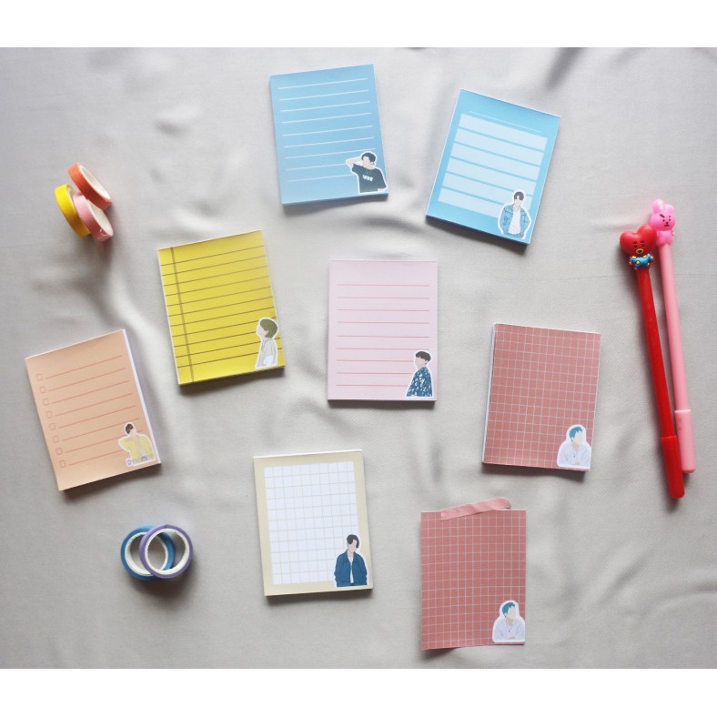 

BTS Memo - KPop / Memo Pad / To do List