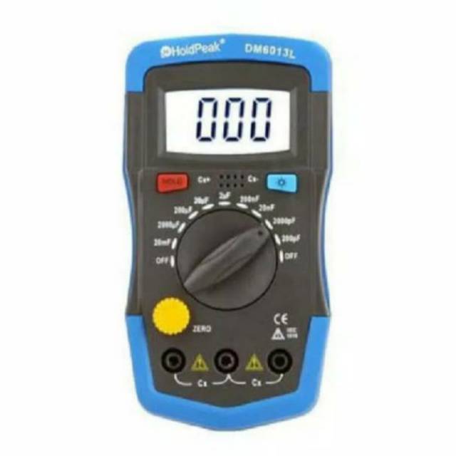 HoldPeak DM6013L Handheld Digital Capacitance Meter Capacitor