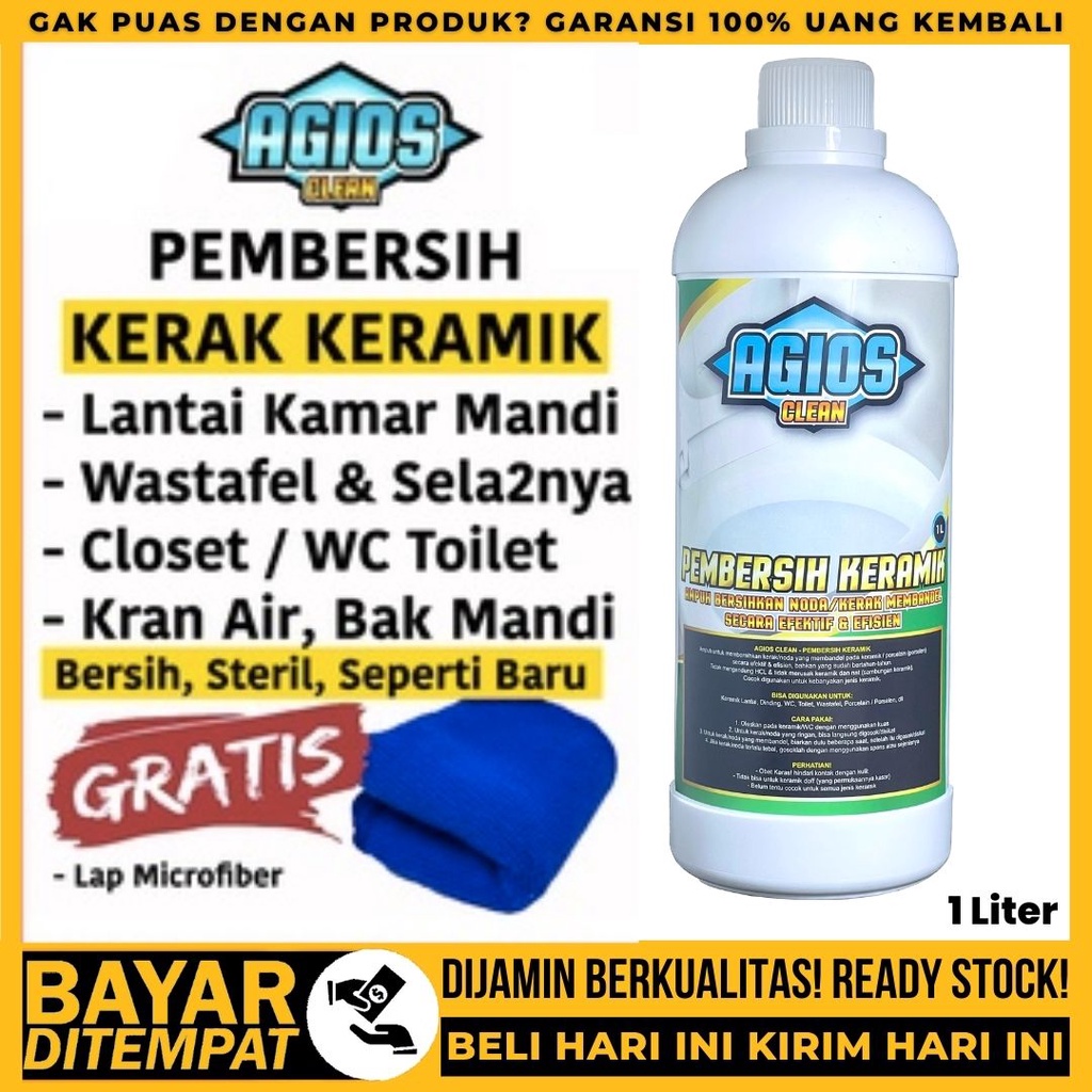 PEMBERSIH KERAMIK TOILET KERAK KAMAR MANDI WC LANTAI BERKERAK PENGHILANG NODA MEMBANDEL BERKERAK WASTAFEL CLOSET KRAN AIR BAK KAMAR MANDI