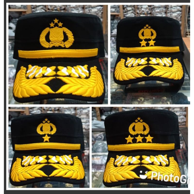 TOPI KEMONDO POLRI POLISI PATI