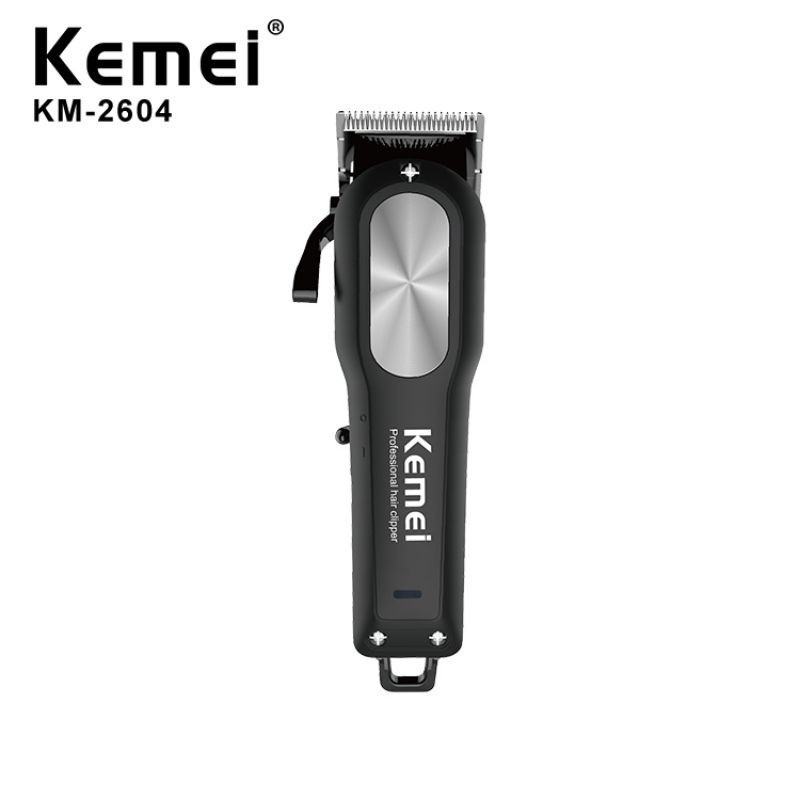 COD Alat Cukur Rambut Kemei KM-2604 Hair Clipper Mesin Cukuran KM 2604 CORDLESS