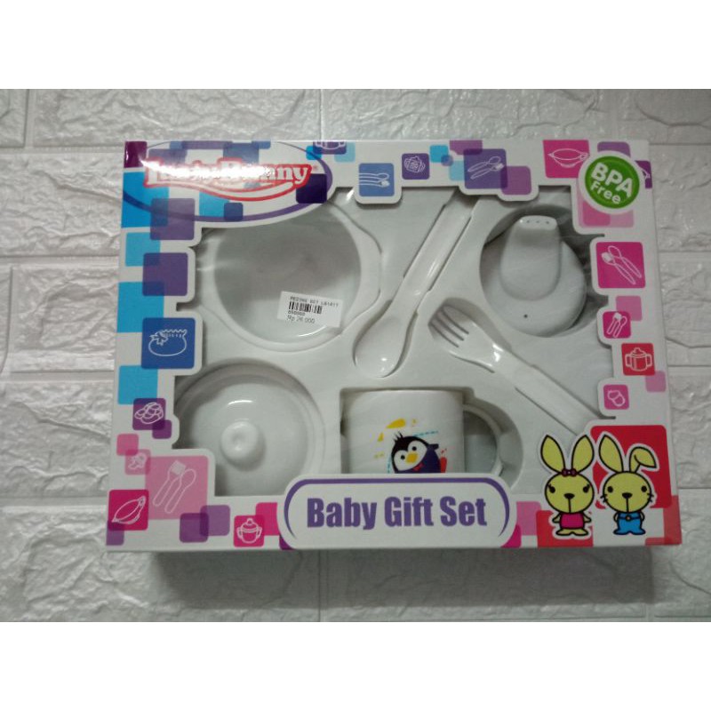 SET TEMPAT MAKAN BAYI LUSTY BUNNY