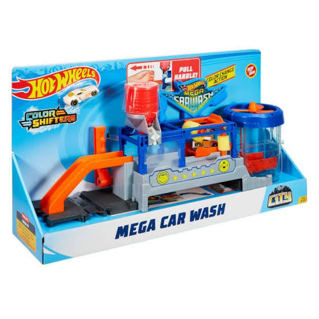 hot wheels mega car wash set