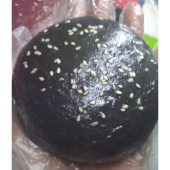 

ROTI BURGER BLACK 1 PCS UKURAN SEKITAR 10CM