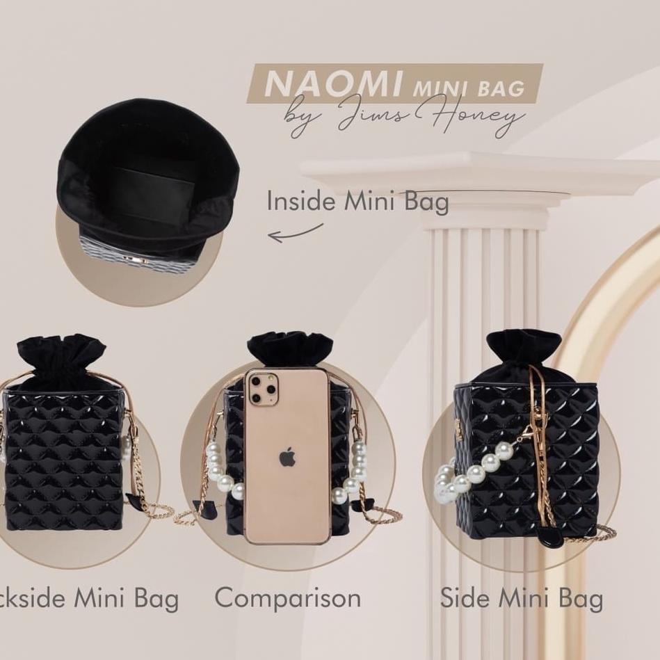 Kejutan Hari Ini naomi bag jimshoney original tas pesta cod ready murah laris