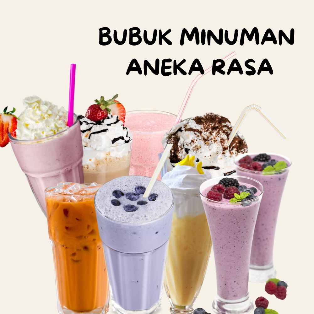 

Bubuk Minuman Aneka Rasa 1 Kg/Serbuk Minuman Instan Yutakachi/Powder Drink
