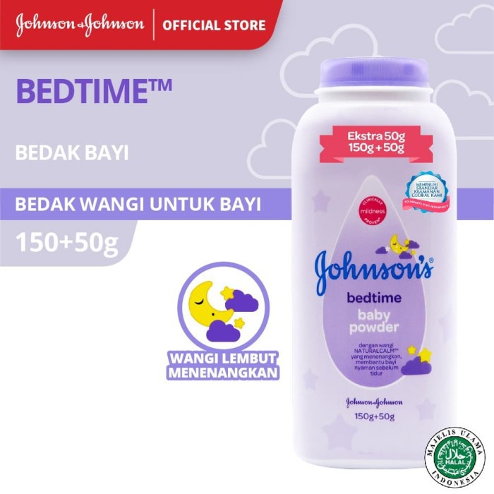 Johnson`s Baby Powder Bedtime 150+50gr