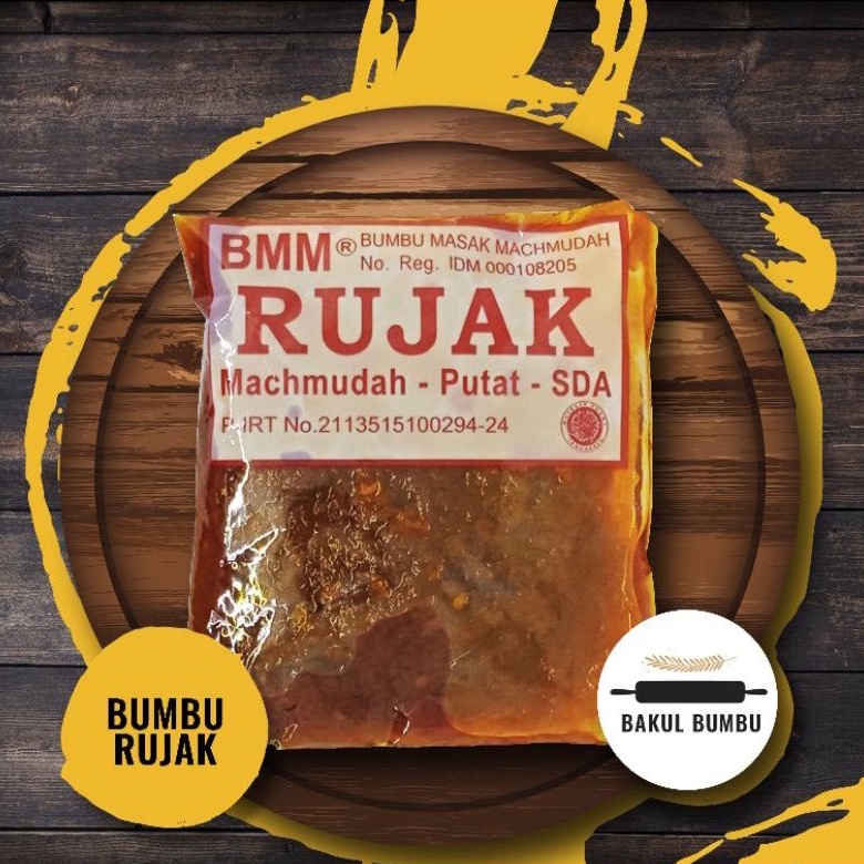 

Terbaru I Termurah I Bumbu Rujak Praktis Machmudah I 50gr