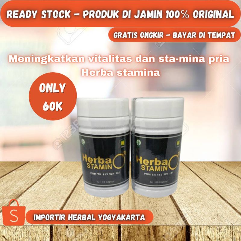 HERBA STAMINA original nasa meningkatkan vitalitas dan stamina pria