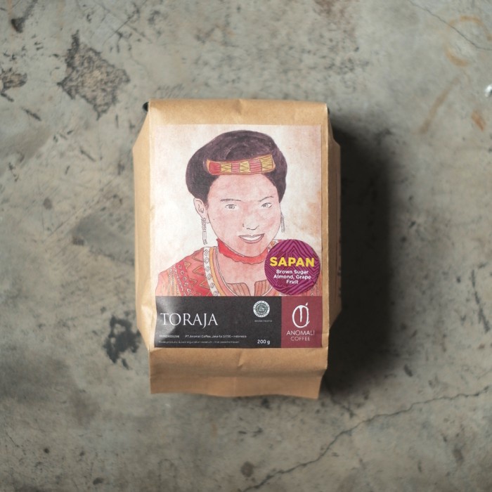 

ge01fgf Biji Kopi Toraja Sapan 200Gr - Fine Ds20X11