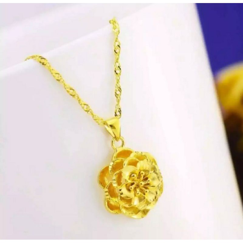 Kalung Liontin Bunga Kendari