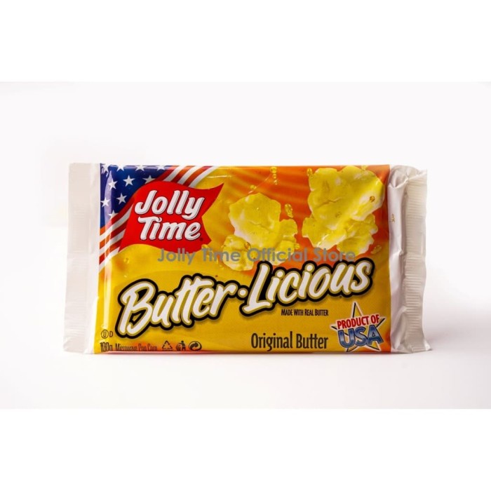 

INSTANT-CAMILAN- JOLLY TIME MICROWAVE POPCORN - BUTTERLICIOUS PRODUCT OF USA -CAMILAN-INSTANT.