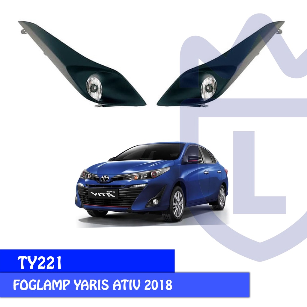 FOGLAMP / LAMPU KABUT DLAA TY221 TOYOTA YARIS 2018
