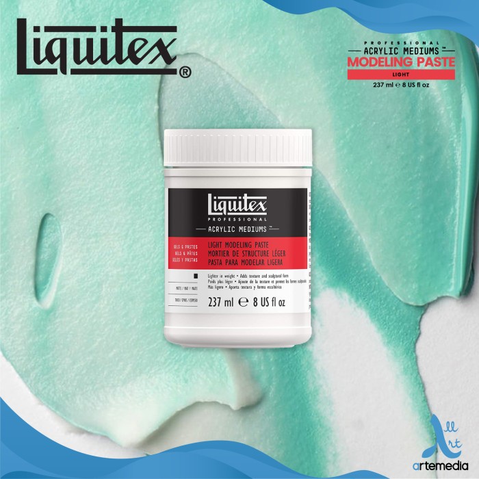 

Medium Cat Akrilik Liquitex Professional 237ml Modeling Paste Acrylic - LIGHT