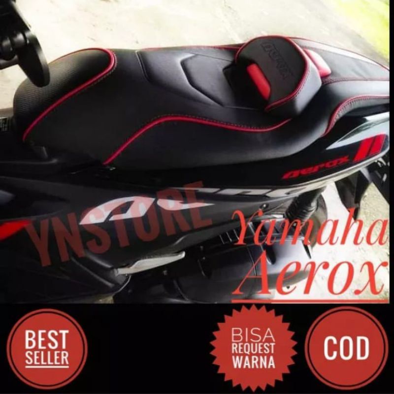 Jual Cover Jok Aerox 155 Custom Aerox 160 New Kulit Mbtech Modifikasi