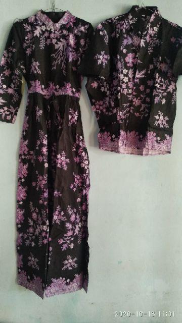 Bisa Cod Afb Couple Gamis Batik Termurah Hrb026 (bisa Beli Gamis Saja)