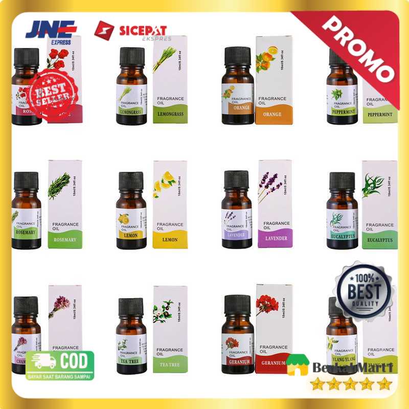 CHENF Pure Essential Fragrance Oils Minyak Aromatherapy 10ml RH-17