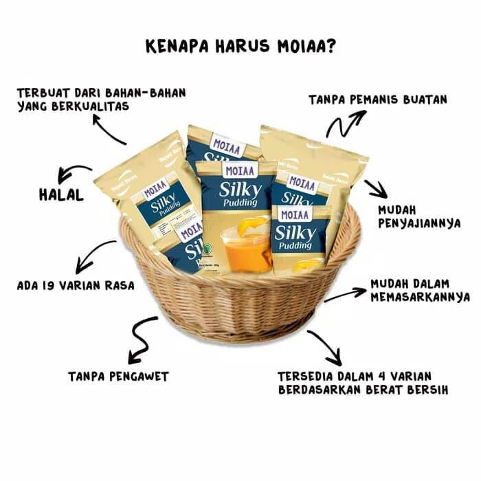 

MOIAA PUDDING SILKY 500 GRAM BERKUALITAS