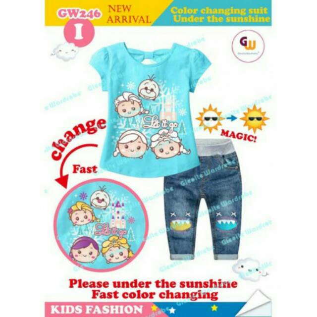 Setelan Girl GW 246 Teen - I - Tosca TsumTsum