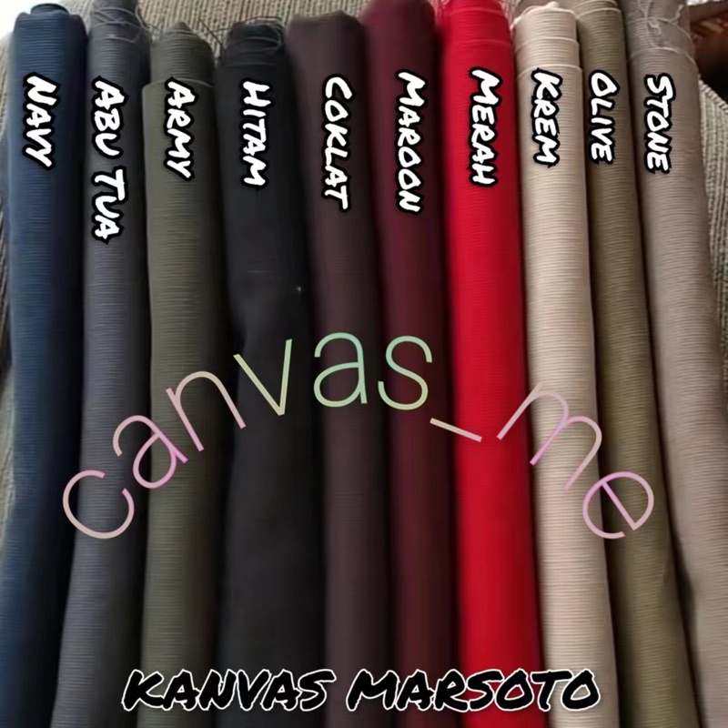 Jual Kain Kanvas Marsoto (harga per meter) Shopee Indonesia