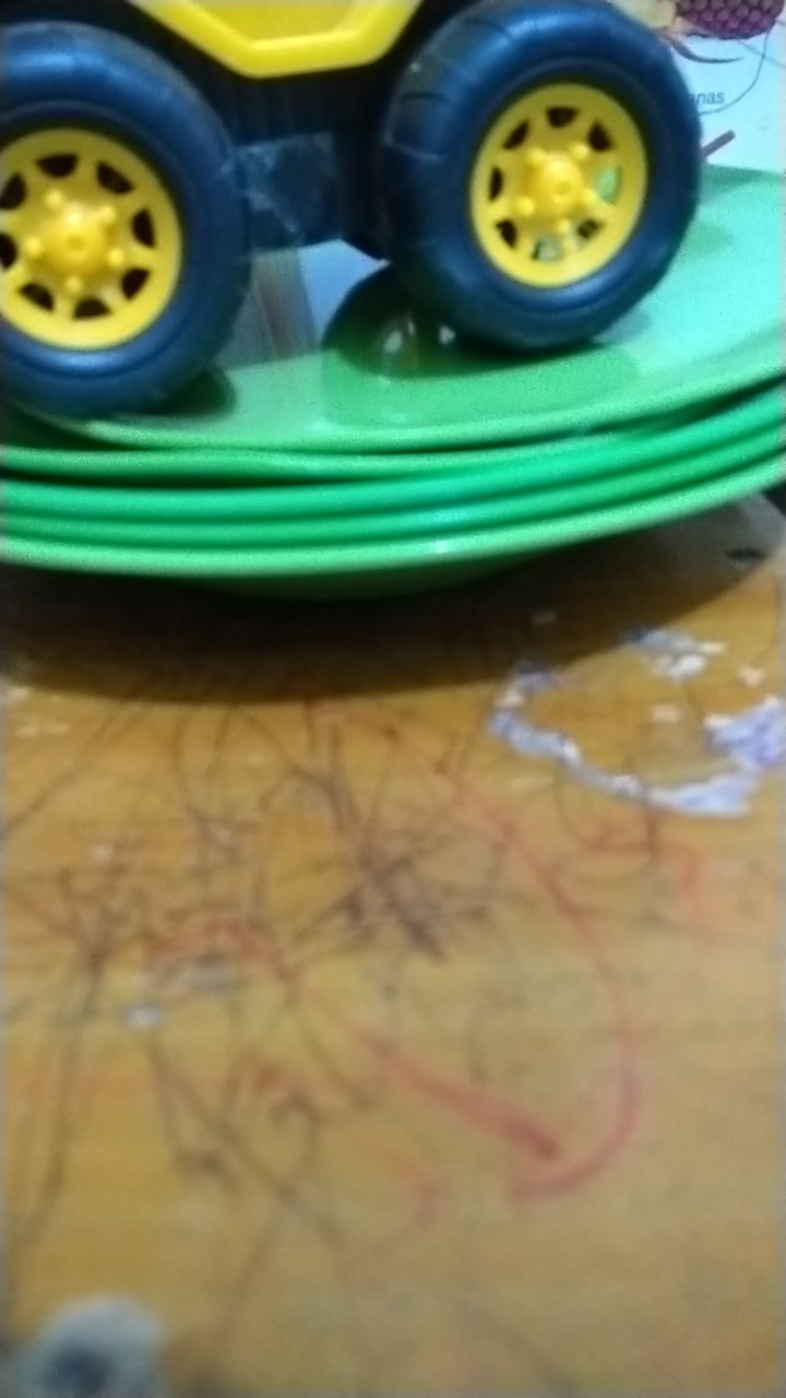 Piring Melamin Golden Flying Fish 0917