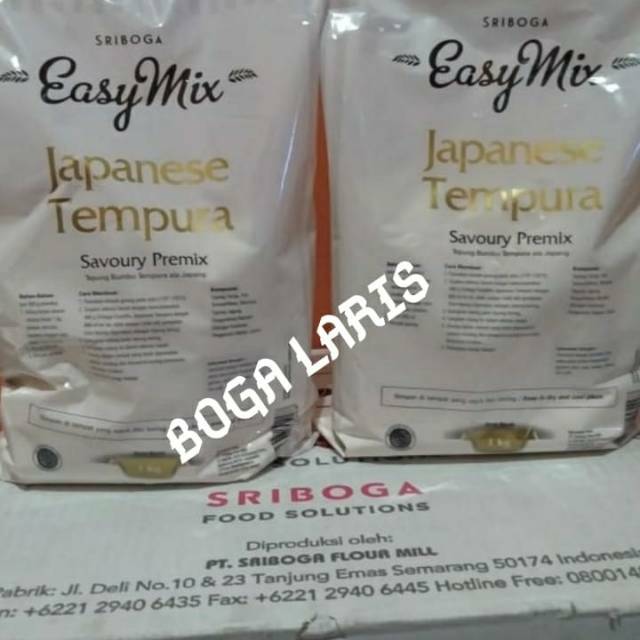 Tepung bumbu sriboga Japanese tempura