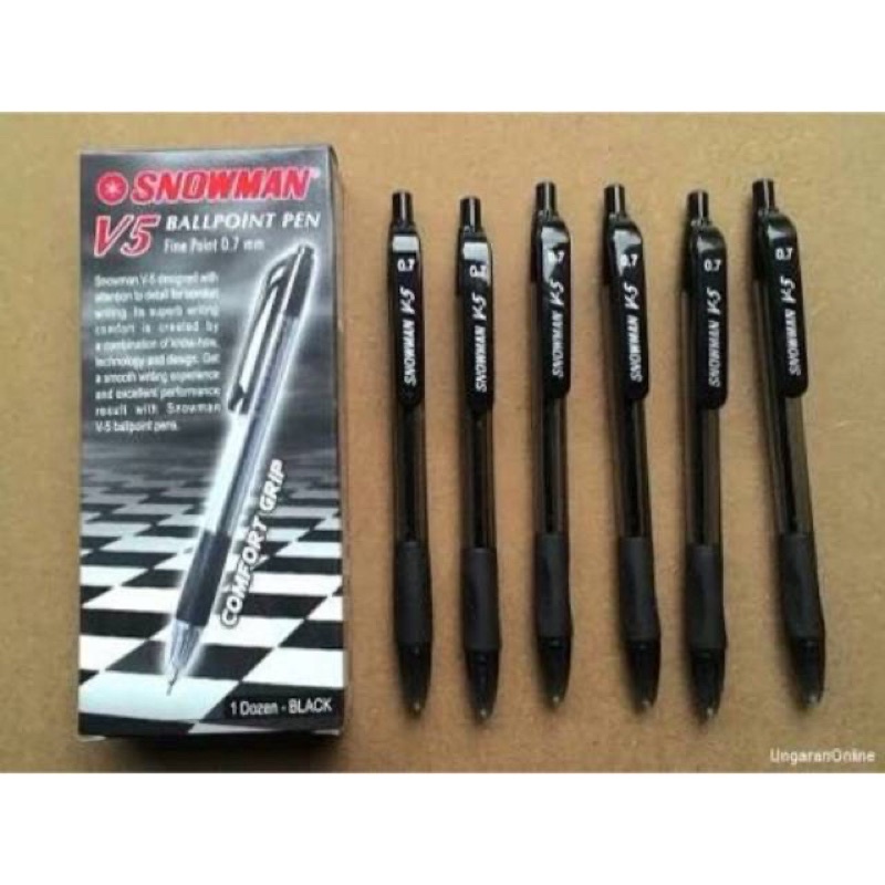 

Pulpen Snowman V5 - Ballpen - Pena