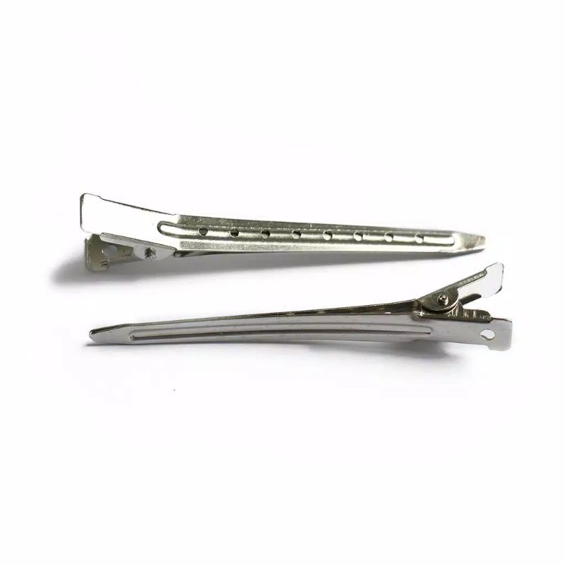 ECER !! Jepit Bebek Stainless Warna Hairpin Jepit Klip Rambut Salon Hair Clip
