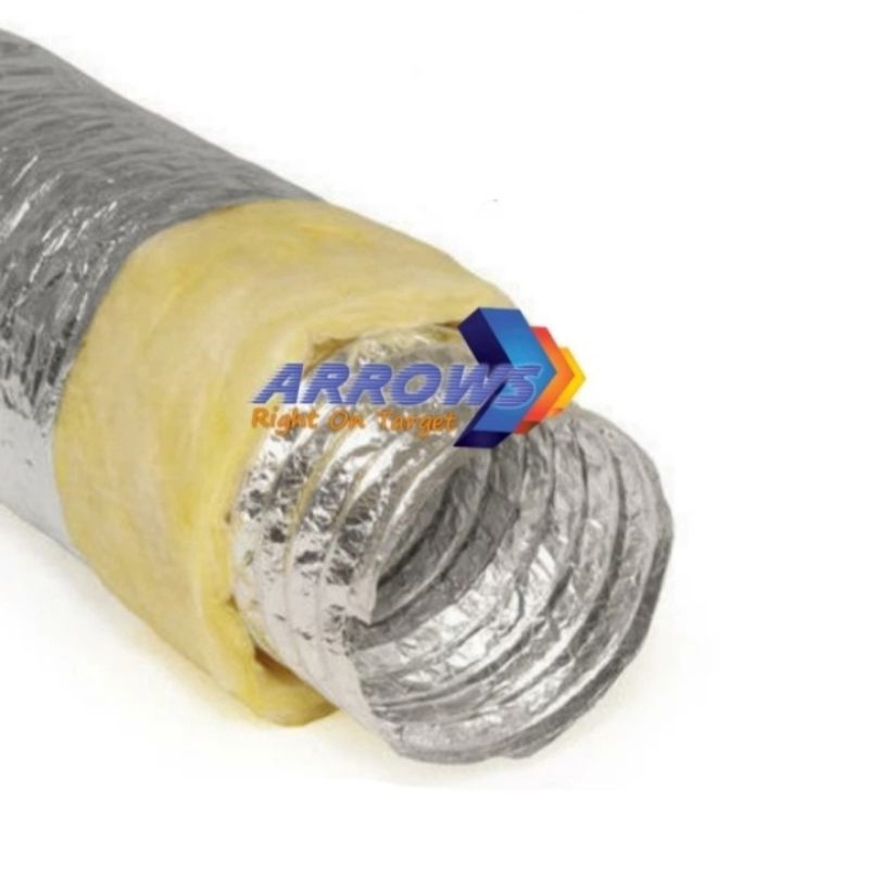 Flexible isolasi 6 inchi flexible glasswool 6 inchi flexible insulated 6 inchi