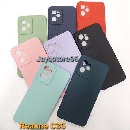 Case TPU Macaroon Warna Warni Realme C35 Realme 9pro Realme 9pro Plus