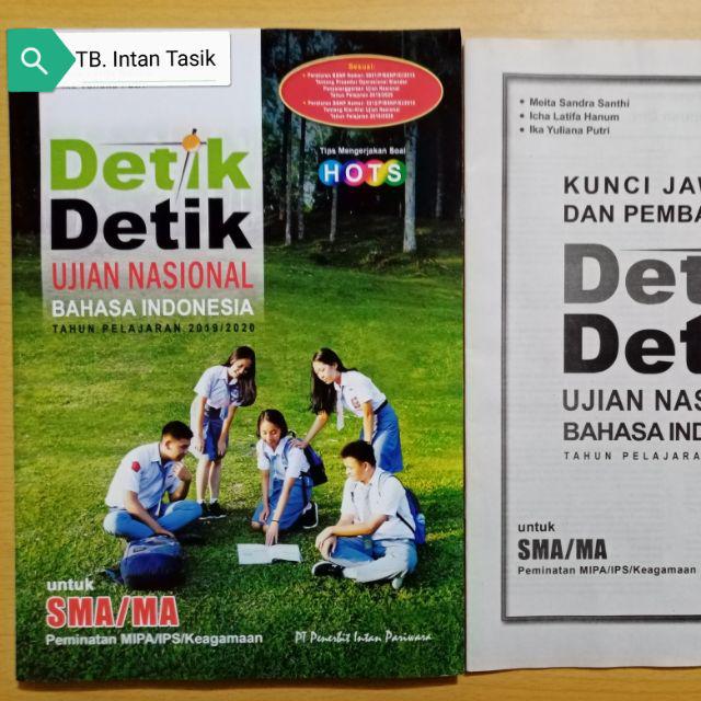 Buku Detik detik UN SMA MA Intan Pariwara 2019/2020 detikdetik UNBK SMA-Bhs indonesia