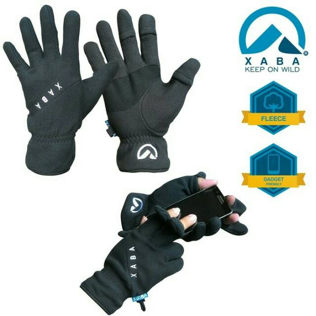 SARUNG TANGAN OUTDOOR GEAR GLOVE XABA GAYO-02 dan XABA MORI-01 FOR CLIMBING HIKING MOTORCYCLING