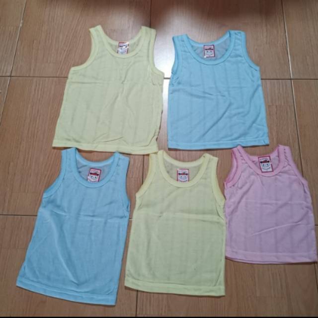 Kaos singlet Bayi/ Anak  warna uk s M l xl xxl