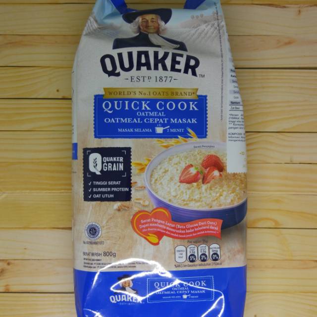 

Quaker Oatmela Quick Cooking 800gram