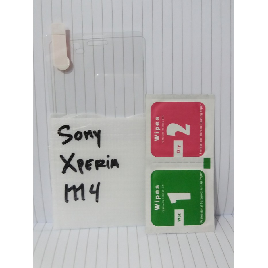 Tempered gorila glass kaca sony xperia M4 m4 murah