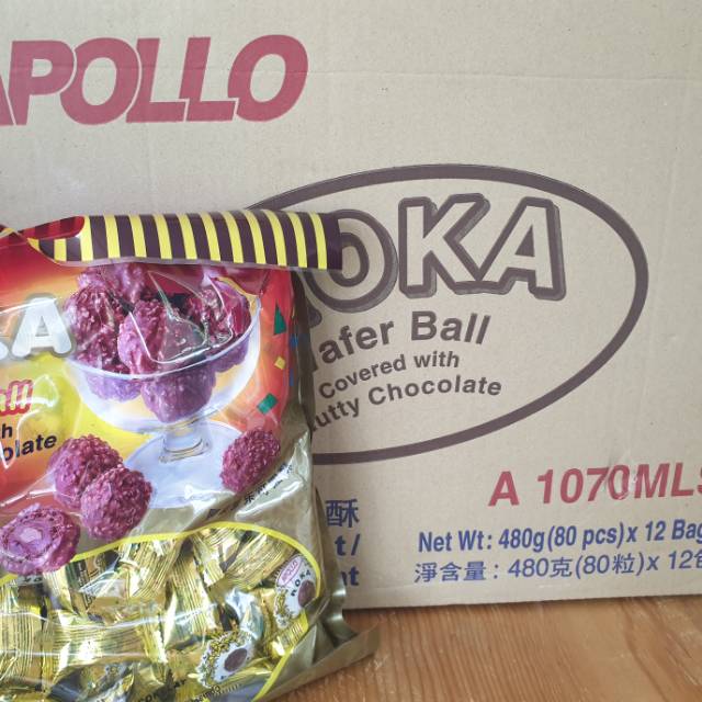 

Apollo Roka Wafer Ball isi 50pcs