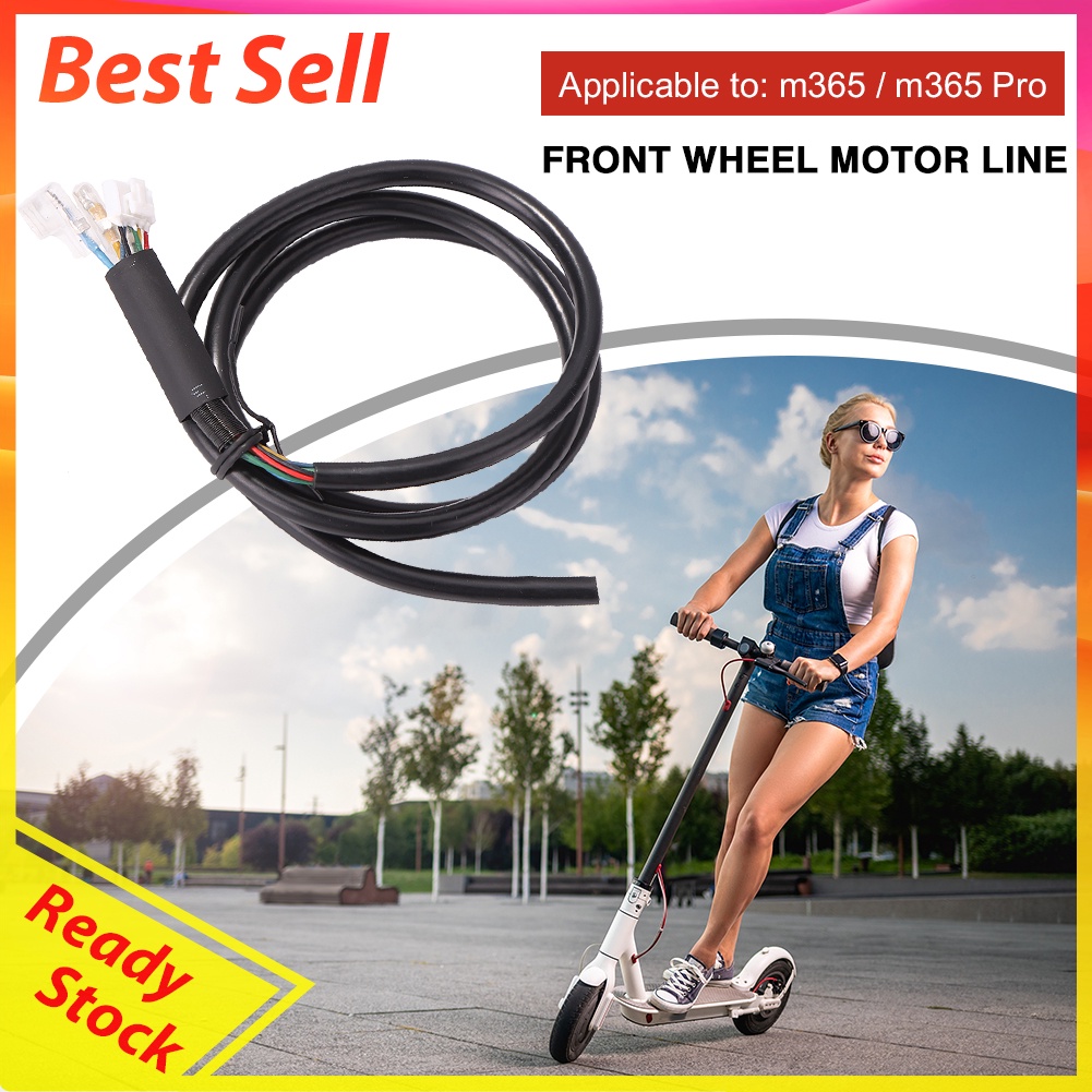 Electric Scooter Front Wheel Motor Cable Replacement Wire for M365/M365 PRO