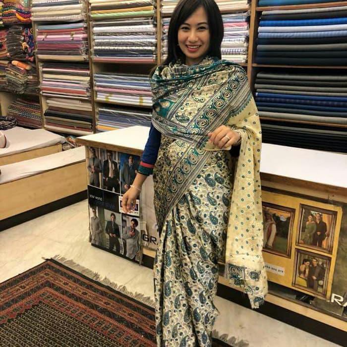 Terpopuler Kain Tenun Songket Sutra Palembang