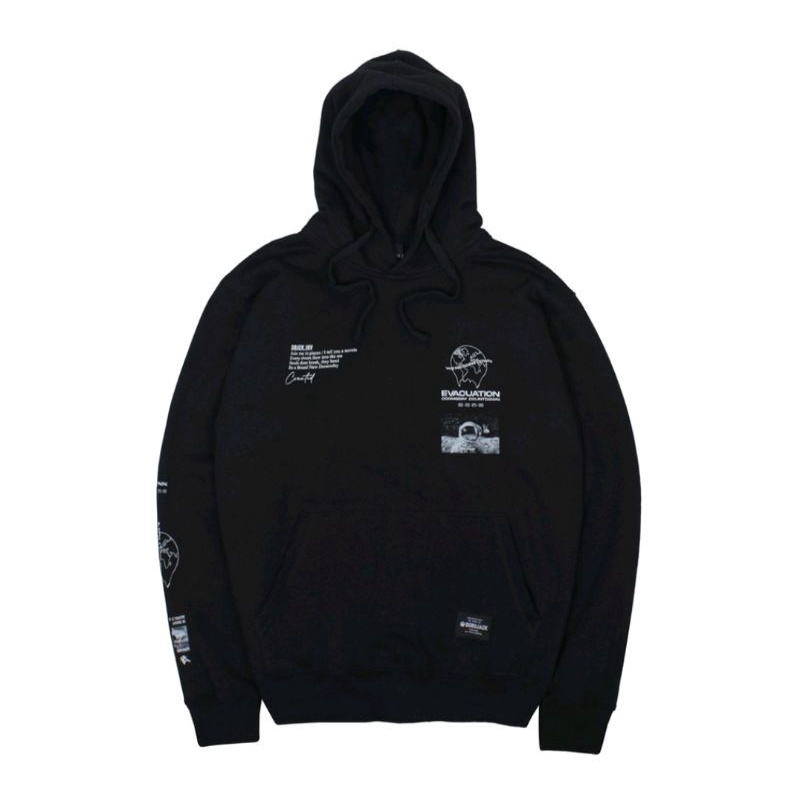 Dobujack Evacuation Black Hoodie/sweater hoodei dobujack