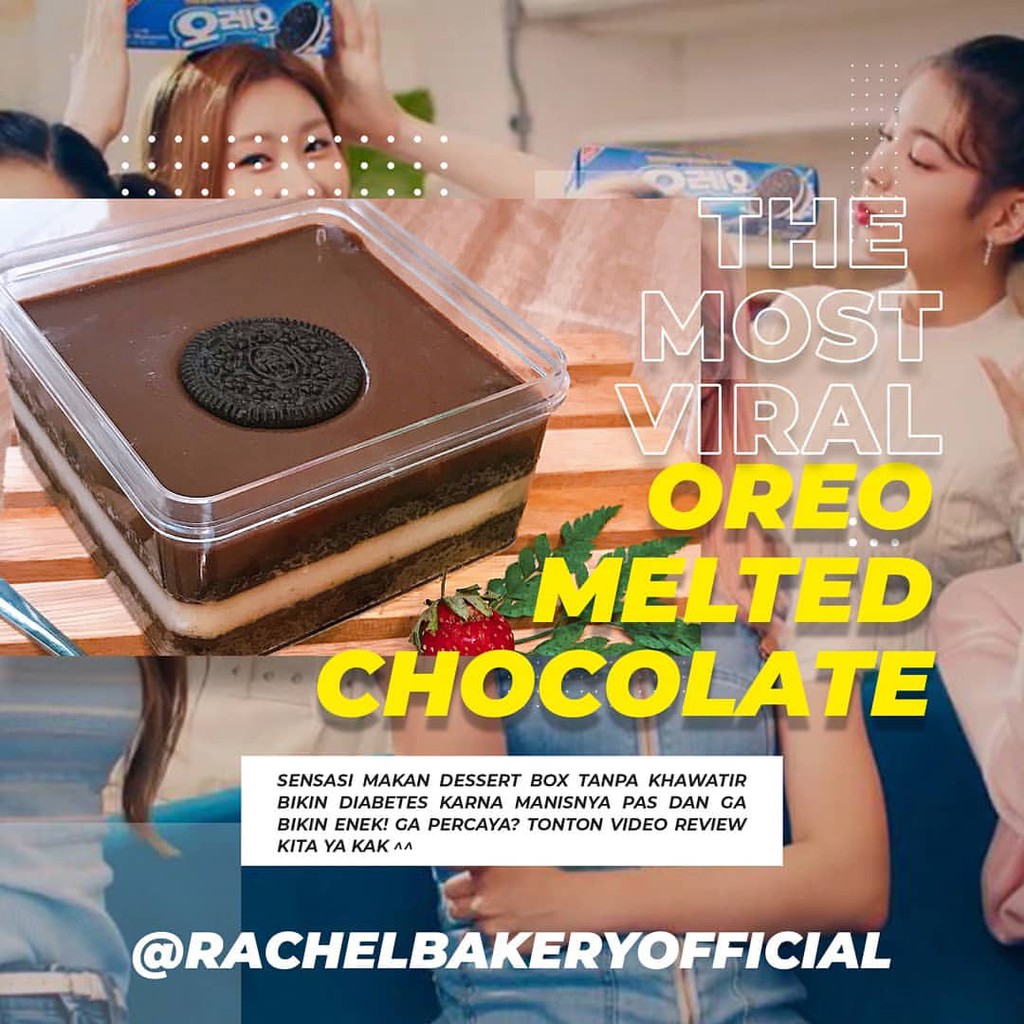 

[ SURABAYA ] BITTERSWEET OREO MELTED CHOCOLATE DESSERT GA BIKIN ENEG DAN TIDAK KEMANISAN BUKTIKAN!!!